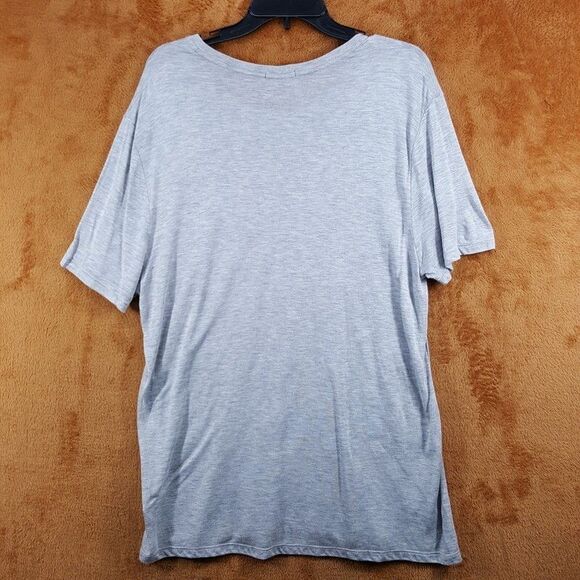ATM Mens Shirt XL Gray Pullover Short Sleeve Super Soft 100% Modal Tee - Picture 3 of 7
